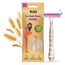 Plush Eco Razor Disposable Pack of 3- Pink-picture-42