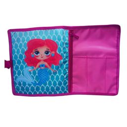 Ji and Ja Stain-Resistant Waterproof Mermaid Printed Placemats Roll Up Tablemats for Kids & Teenagers, Dinning mats Pack Of 1-27