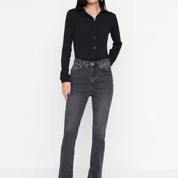 Trendyol Women Mid-Rise Slim Fit Jeans-picture-15