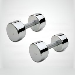HackerX 2-Pcs Steel Fixed Weight Dumbbell 6 kg-0