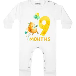 Arvesa Infants PrintedLong Sleeves Bodysuits-image-9