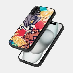 macmerise Cartoon Characters Printed iPhone 16 Bumper Case Mobile Accessories-image-95