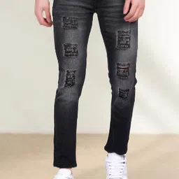 LINARIA Men Classic Regular Fit Mid-Rise Jeans-picture-7