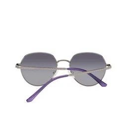 KOSCH ELEMENTE Men Grey Lens & Gunmetal-Toned Aviator Sunglass with Polarised Lens image 5