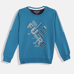 Monte Carlo Boys Blue Printed Sweatshirt-image-32