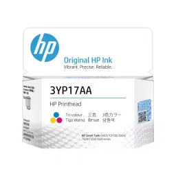 HP Printhead Tri-Color and 15 to 30°C Operating Temperature, 3YP17AA-19