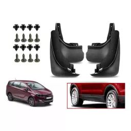 Auto Pearl 2 Pcs Front and Rear Mud Guard For Mahindra Marazzo (Black)-7
