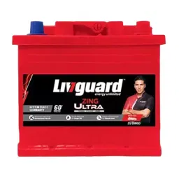 Livguard Zing Ultra 60 Ah Automotive Battery for Cars and SUVs, ZU DIN60 L-picture-41