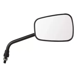 Uno Minda Shatterproof Glass Rear View Mirror - Right Hand for Bajaj Avenger Street 150, 180 (RV-1008R)-86