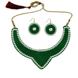 Vidhya Kangan Gold-Toned Brass Necklace-image-21