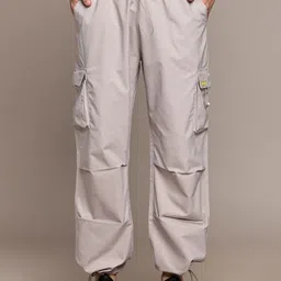 FCUK Men Relaxed Loose Fit Cargos Trousers-image-35