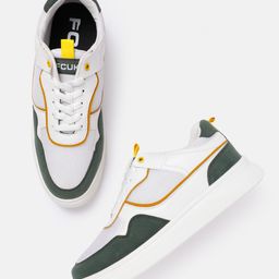 FCUK Men Colourblocked Sneakers-image-21