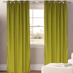 Dekor World Multicoloured Set of 2 Sheer Door Curtain-11