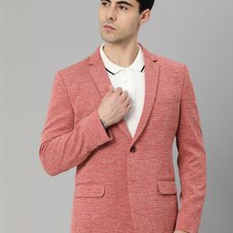 ESSAS club Men Regular Fit Single-Breasted Blazer-55