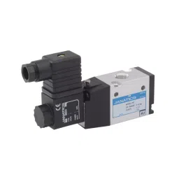 Janatics 3/2 Normally Open G1/4 Single DC Solenoid Spring Return Valve 24 V, DS235SR61-W image 1
