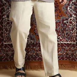Instafab Plus Men Comfort Relaxed Fit Regular Trousers-image-56