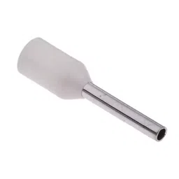 RS PRO Insulated Crimp Bootlace Ferrule 8 mm Length 1.3 mm Diameter 0.5 mm² Wire Size White, 458689-image-76