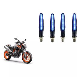 Cartronics Pencil Type Blue LED Indicator for KTM 890 Duke R(Pack of 4 Pcs)-34