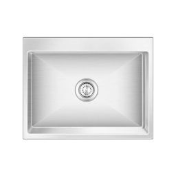 Nirali BG Kitchen Sink Meritox Series 690x535 mm (27x21 inch) Hairline Satin Finish Stainless Steel, Enco-image-84