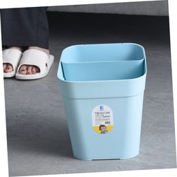 holibanna Compartment Trash Can Garbage Cans Trash Cans Office Trash Bin Waste Bins Household Trash Can Garbage Bins Garbage Bucket Home Trash Holder Room Trash Can Trash Bucket Trash Barrel image 5