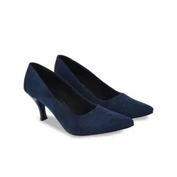 Stylestry Embellished Suede Stiletto Pumps-24