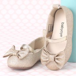 Babyoye Bellies & Peep Toes - Gold-image-1