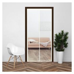 Evafly Mosquito Net for Door Fiberglass Magnetic Curtain Auto Closing Insect Screen for All Door Types with Self Adhesive Hook Tape (205X70cms, White)-image-88