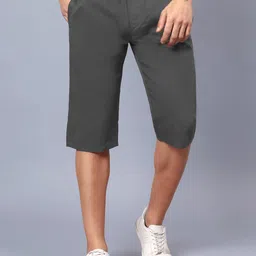 HAUWER Men Mid-Rise Regular Fit Cotton Bermuda-image-40