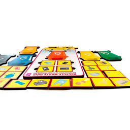 WISSEN Recycle Bin and Garbage Matching Puzzle - Multicolour image 3