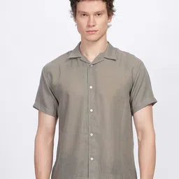 Vestirio Men Relaxed Solid Relaxed Fit Casual Shirt-picture-23