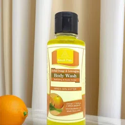 Khadi Pure Herbal Orange & Lemongrass Body Wash - 210 ml-picture-6