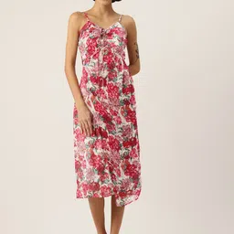 Rue Collection Floral Printed Empire Midi Dress-image-89