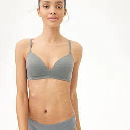 H&M 2-Pack Padded Non-Wired Cotton Bras-32