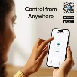 GOLENS X70 Premium Smart Lock with 5-Way Unlocking and WiFi Connectivity image 5