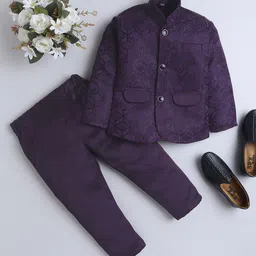 BAESD Boys Printed Blazer & Trouser-image-97