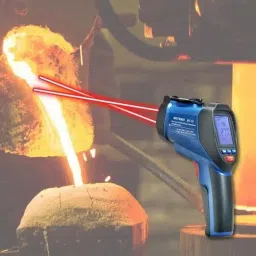 Metravi MT-15 -50°C to 1200°C Non-contact Dual Laser Infrared Thermometer image 2