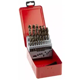 RS PRO HSS-G Twist Drill Bit Set, Model No 216690 Melatic Grey Color (Set of 25)-23