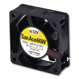 SANYO DENKI FAN, IP68 WATERPROOF 60X25MM 12VDC, 9WP0612H4011-29