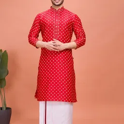 SHIWAM ETHNIX Men Printed Kurta-image-53