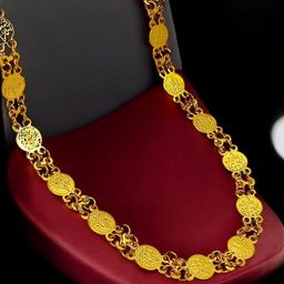 FEMMIBELLA Gold-Plated Necklace-63