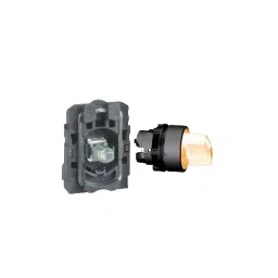 Schneider Illuminated Selector switch XB5AK125B1N Piece Yellow 1 NO Each-picture-13
