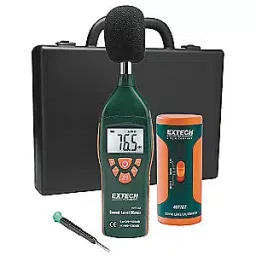 EXTECH Digital Sound Level Meter Kit Fast/Slow 35 to 130 2000 Count LCD-35