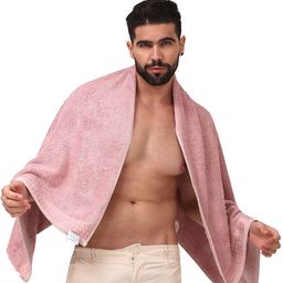 Dollar Pink Bamboo 600 GSM Bath Towel-54