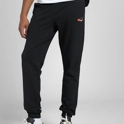 Puma Ess Logo Men Graphic Printed Trackpants-image-60