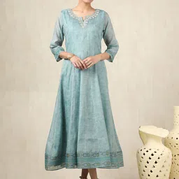 Soch Women Floral Printed A-Line Maxi Dress-picture-5