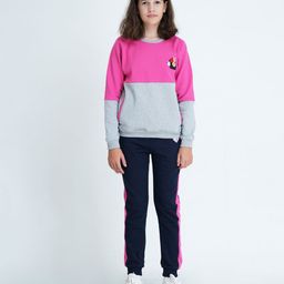 Mackly Full Length Side Tape Detailing Track Pants - Navy Blue-picture-13