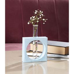 Purezento 4 inch Switzer Test Tube Planter Vase-Turquoise Blue-image-24