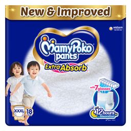 MamyPoko Extra Absorb Pants Style Diapers XXXL - 18 Pieces-22