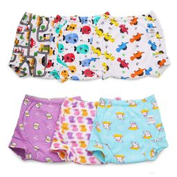 SuperBottoms  Padded Underwear For Growing Babies/Toddlers  With 3 Layers Of Cotton Padding & Super DryFeel Layer Pull-Up For Potty Training & Diaper-Free Time Size:2 Pack of 6 Upgraded Version-16