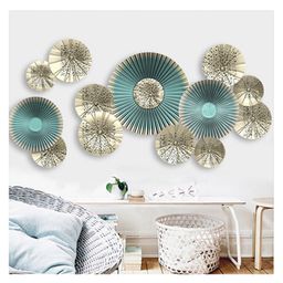 Jaamso Royals European Style Decorative Umbrella Flower Stickers for Walls of Home-28